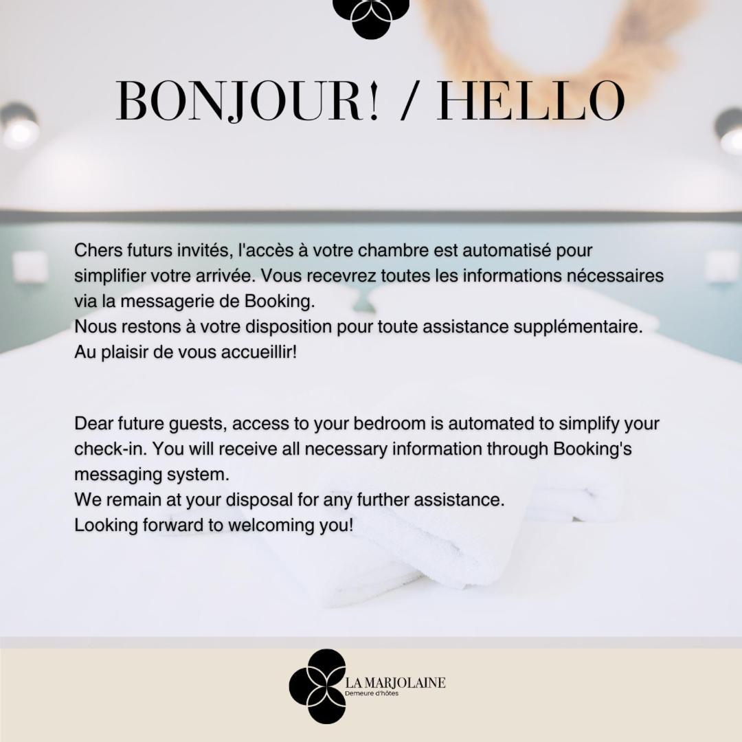 La Marjolaine - Demeure D'Hotes - Service Para-Hoteiier - Premium Шатору Экстерьер фото
